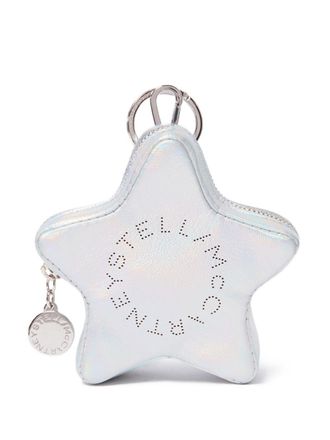 Stella McCartney vegan leather coin purse - women - Artificial Leather - One Size - Silver