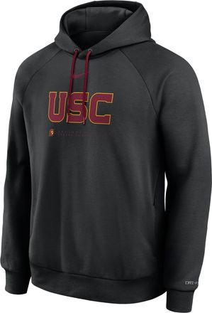 Nike USC Courtside Basketball Practice Nike Mens Dri-FIT Pullover Hoodie in Black | 04EJ090NSCJ-REJ