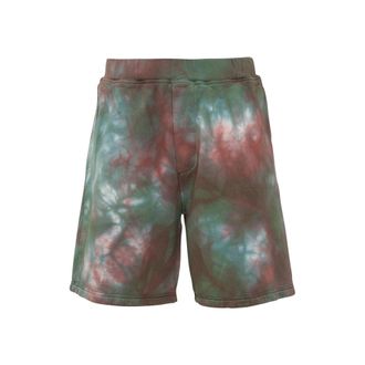 Dsquared2 Baumwollkrawatten -Farbstoff Shorts