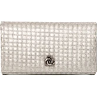 MICHELLE WILHITE The Olivia Clutch in Golden Sand at Nordstrom