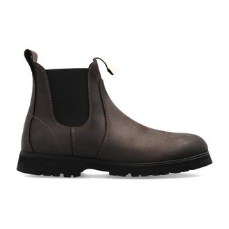 Jacquemus Botas Chelsea de Piel Foin - Shoes - Hombre - Marr&oacute;n - 41 EU
