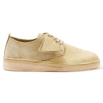 Clarks Coal London Suede Mens Lace Up Shoes - Maple - Size:UK 10.5
