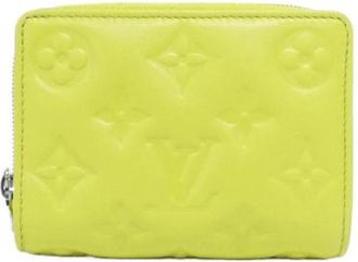 Louis Vuitton Pre-owned Wallets, female, Yellow, Size: ONE SIZE Pre-owned Leather Wallet