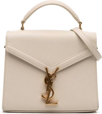 Saint Laurent Pre-owned Saint Laurent Mini Grain de Poudre Monogram Cassandra Top Handle Bag Ladies YSL623930-1220