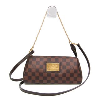 Louis Vuitton Eva Damier Brown Canvas Handbag (Pre-Owned)