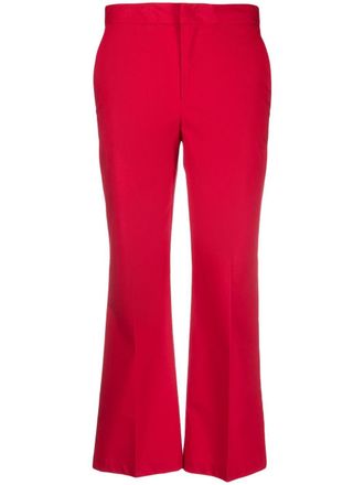 Twin-Set Cropped pantalon - Rood
