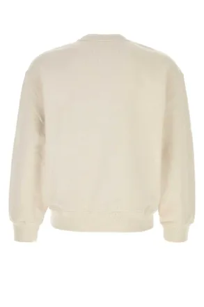 Maison Kitsun&eacute; Embroidered Logo Sweater - Beige