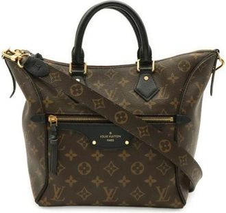 Louis Vuitton Pre-owned Vintage Monogram Schoudertas - Dames - Vintage Handtas - Bruin - ONE Size - Leer - Vintage