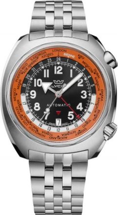 Glycine Airman SST GMT Automatic Black Dial Mens Watch GL0309