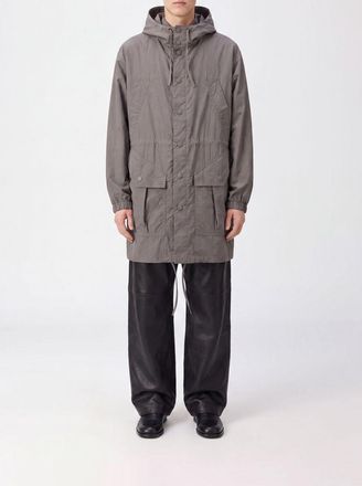 Dries Van Noten Parka in tessuto tecnico con cappuccio e coulisse