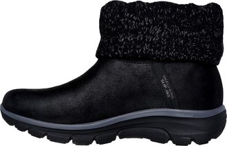 Skechers Slip-ins Easy Going Water-Repellent Boots Black 168033-BLK Womens