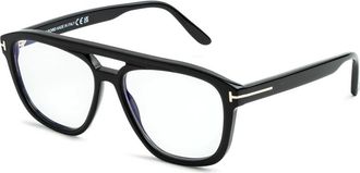 Tom Ford Ft 6024B 001 Optical Frame - Heren - Brillen - Zwart - 56 MM - Accessoires