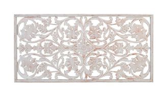 Giner&Colomer Cabecero de mdf 165 cm estilo &eacute;tnico tallado