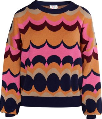 Izia Jumper Dames Oranje Veelkleurig