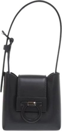Ferragamo Pre-owned Mini Bags, female, Black, Size: ONE SIZE Pre-owned Mini Bag