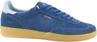 Sun 68 Sneakers - Heren - Sneakers - Blauw - 44 EU - Leer - Schoenen