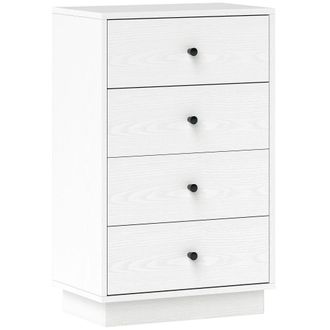 HOMCOM C&oacute;moda 47x29x75 cm blanco