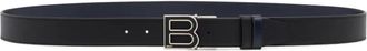 Bally B-logo reversible belt - Black
