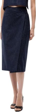 Pinko Bentivoglio Rok - Dames - Midirokken - Blauw - L - Rokken