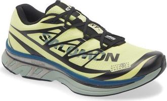 Maison Margiela x Salomon XT Sneaker in Sunny Lime/black/green at Nordstrom, Size 11.5