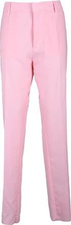 Dsquared2 Slim-fit Broek - Dames - Slim Fit Broeken - Roze - S - Wol - Broeken