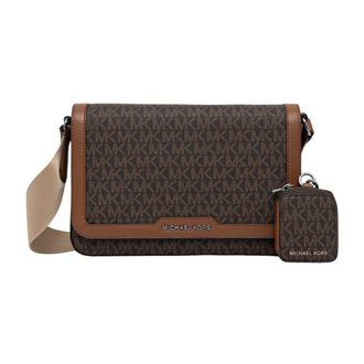 Michael Kors Borsa a tracolla Hudson Mini - - Bags - Uomo - Marrone - ONE SIZE