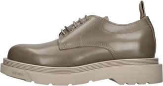 Buttero Platte Schoenen - Heren - Veterschoenen - Groen - 42 EU - Leer - Schoenen