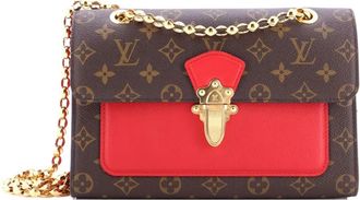 Louis Vuitton Victoire Handbag Monogram Canvas and Leather shoulder bag - Bruin
