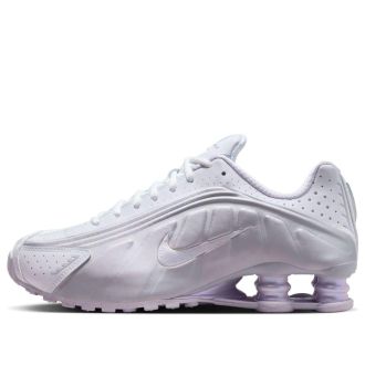 Nike (WMNS) Nike Shox R4 White Metallic Platinum HF5076-100