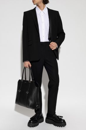 Alexander McQueen Shirt With Skull Motif, Mens, White