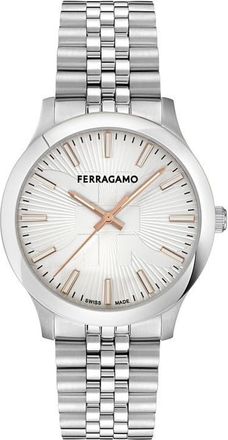 Ferragamo Duo Bracelet Watch, 40mm in Stainless Steel at Nordstrom