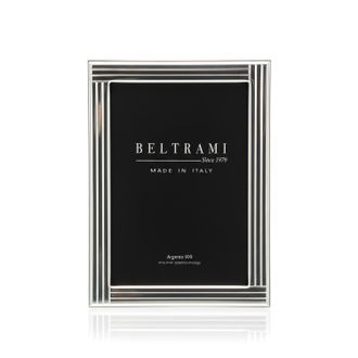 BELTRAMI Portafoto Elegant foto 10x15 cm Beltrami con argento Miro Silver