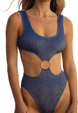 Montce Swim Ky One-Piece Swimsuit In Sky Sparkle