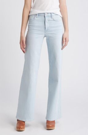 Frame Denim Le Slim Palazzo Ankle Jeans in Clarity at Nordstrom, Size 34