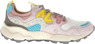 Flower Mountain Platte Schoenen - Dames - Sneakers - Veelkleurig - 39 EU - Leer - Schoenen