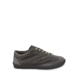 Brunello Cucinelli Suede Trainers - male - Brunello Cucinelli - Sneakers - Gray - 6 UK - Shoes