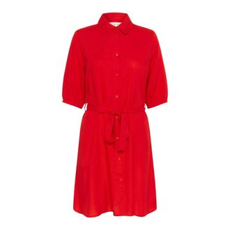 Cream Jurken - Dames - Jurken - Rood - Maat: 2XL