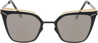 Mykita Zonnebril - Dames - Zonnebrillen - Zwart - ONE Size - Accessoires