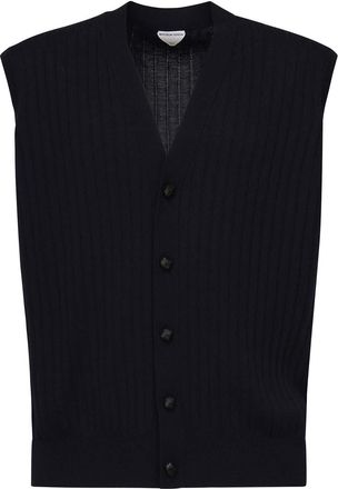 Bottega Veneta Ribbed Wool Vest