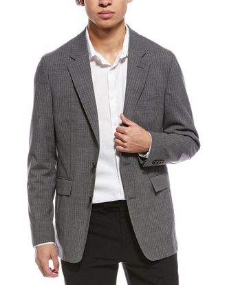 Todd Snyder Todd Snyder Pinstripe Wool-Blend Sutton Jacket