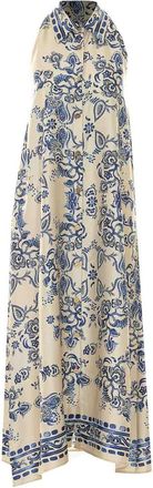 Liu Jo white and blue dress