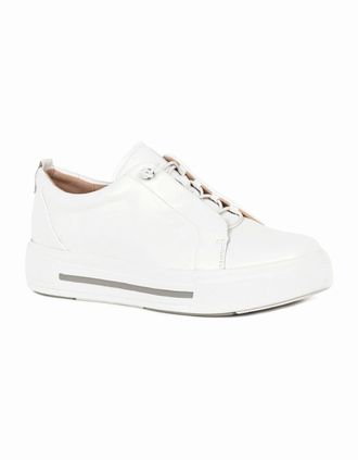 Caprice Womens Guide Womens Trainers - White - Size: 6.5