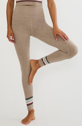 Beach Riot Piper High Waist Leggings in Natural Oat Soft Serve at Nordstrom, Size X-Large