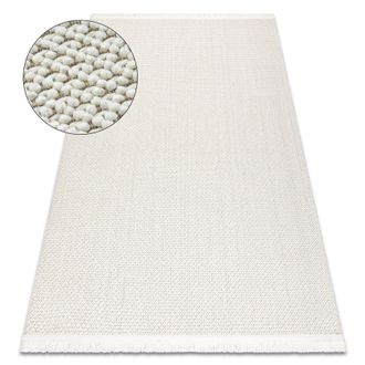 RugsX RugsX Nano Rug in White | Size: 240 cm x 330 cm