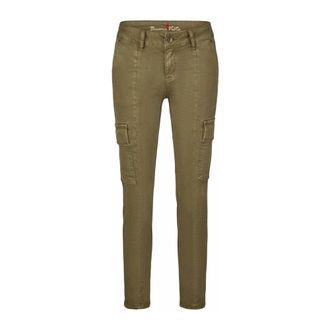 Buena Vista Dames, Jeans, Groen, Maat: 2XS