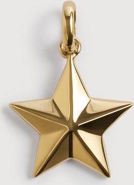 Monica Vinader Gold Alphabet Star Pendant Charm