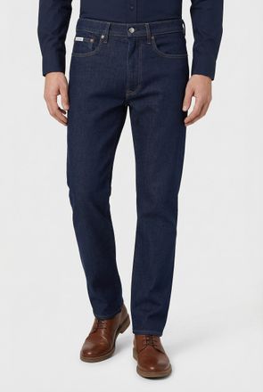 Calvin Klein Jeans Gerade Jeans CALVIN KLEIN JEANS STANDARD STRAIGHT, Herren, Gr. 30, L&auml;nge 30, ck classic rinse, Denim/Jeans, Obermaterial: 98% Baumwolle, 2% Elasthan, 