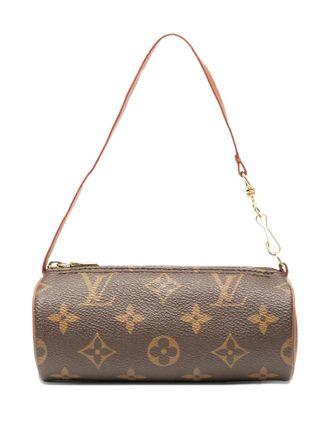 Louis Vuitton 1990-2010 Monogram Papillon Pochette handbag - women - Fabric - One Size - Brown