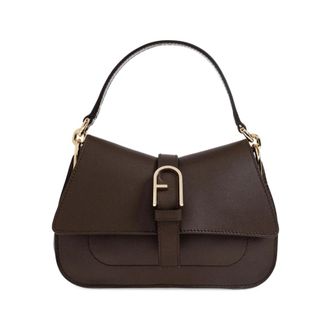 Furla Flow Mini Handbag - female - Furla - Handbags - Brown - ONE SIZE - Bags