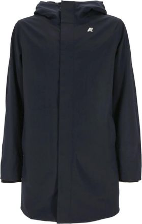 K-Way Marlyn Bonded Jacket - Heren - Parka Jassen - Blauw - M - Polyester - Jassen